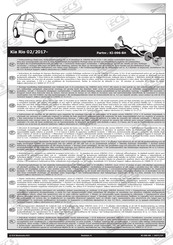 ECS Electronics KI-096-BH Instrucciones De Montaje