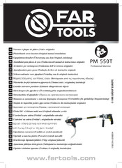Far Tools PM 550T Manual De Instrucciones