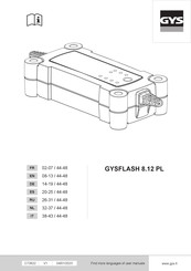 GYS GYSFLASH 8.12 PL Manual De Instrucciones