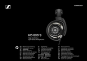 Sennheiser HD 800 S Instrucciones De Manejo