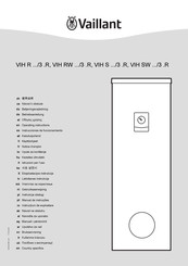 Vaillant VIH R /3 .R Serie Instrucciones De Funcionamiento