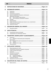 Electrolux Professional 506064 Manual Del Usuario