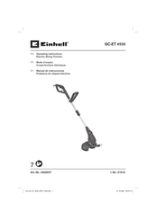 Einhell GC-ET 4530 Manual De Instrucciones