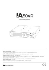 dBTechnologies IA 504R Manual De Uso