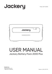 Jackery JBP-2000A Manual Del Usuario