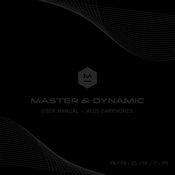 Master & Dynamic ME05 Manual Del Usuario