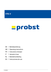 probst VTK-V Instrucciones De Uso