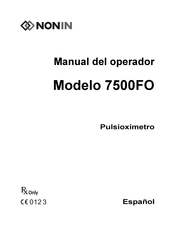 Nonin 7500FO Manual Del Operador