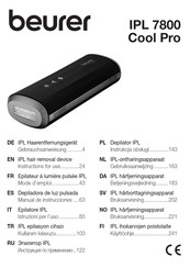 Beurer IPL 7800 Cool Pro Manual De Instrucciones