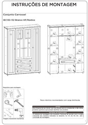 Siena móveis Carrossel IEC130-132 Instrucciones De Montaje