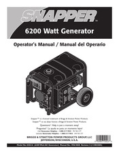 Briggs & Stratton SNAPPER 030216 Manual Del Operario