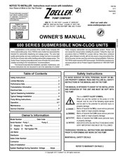 Zoeller E641 Manual De Propietario