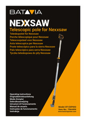 Batavia NEXXSAW BT-EXP003 Manual De Usuario