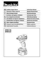 Makita BTD147 Manual De Instrucciones