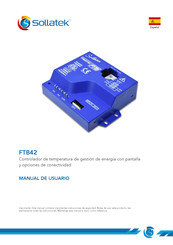 Sollatek FTB42 Manual De Usuario