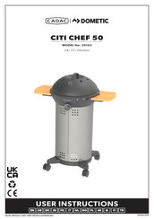 Dometic CITI CHEF 50 Instrucciones De Uso