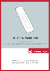 Ariston TELECOMANDO ECO Manual De Instrucciones