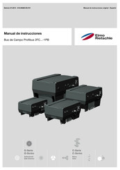 Elmo Rietschle Campo Profibus 2FC 1PB Serie Manual De Instrucciones