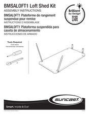 Suncast BMSALOFT1 Instrucciones De Armado