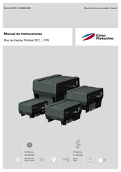 Elmo Rietschle Campo Profinet 2FC-1PN Serie Manual De Instrucciones