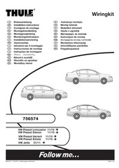 Thule 756574 Instrucciones De Montaje