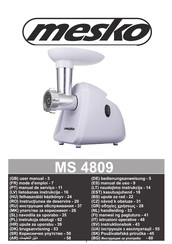 Mesko MS 4809 Manual De Uso