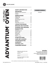 GE Profile PSA9240SPSS Manual Del Usuario