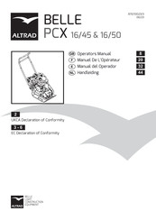 Altrad PCX 16/45 Manual Del Operador