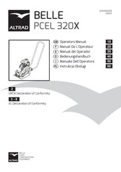 Altrad Belle PCEL 320X Manual Del Usuario