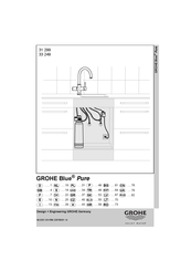 Grohe Blue Ultra Pure 31 299 Instrucciones De Montaje