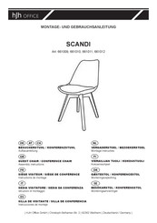 hjh OFFICE SCANDI 661010 Instrucciones De Montaje