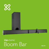 KlipXtreme Boom Bar KSB-230 Manual Del Usuario