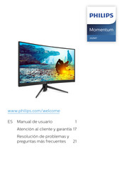 Philips Momentum 242M7 Manual De Usuario