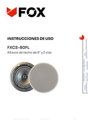 Fox FXCS-80FL Instrucciones De Uso