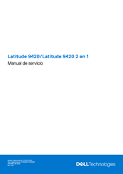 Dell Latitude 9420 2 en 1 Manual De Servicio