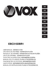 Vox EBC315DBR1 Manual De Instrucciones