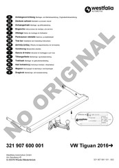 Westfalia Automotive 321 907 600 001 Instrucciones De Montaje Y De Servicio