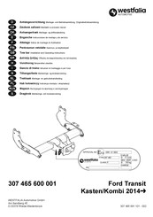 Westfalia Automotive 307 465 600 001 Instrucciones De Montaje Y De Servicio