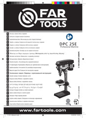 Far Tools DPC 25E Traduccion Del Manual De Instrucciones Originale