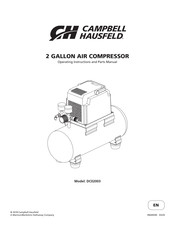 Campbell Hausfeld DC02003 Manual De Instrucciones Y Lista De Piezas