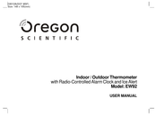 Oregon Scientific EW92 Manual De Usuario