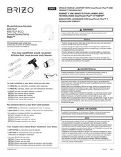 Brizo Odin 65675LF-BL Manual Del Usuario