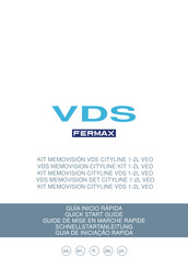 Fermax VDS 1-2L VEO Guía Inicio Rápida