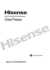 Hisense WFC050M6XWD Manual Del Usuario