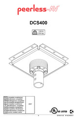 peerless-AV DCS400 Manual De Instrucciones