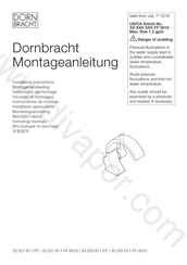 Dornbracht 33 525 811-FF 0010 Instrucciones De Montaje