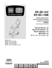 Tennant EX-SC-412 Manual Del Operario