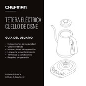 Chefman RJ11-GN-P-BLACK-MX Guia Del Usuario