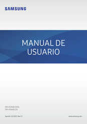 Samsung SM-A546B/DS Manual De Usuario