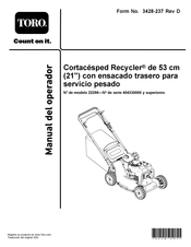 Toro Super Recycler 53 Manual Del Operador